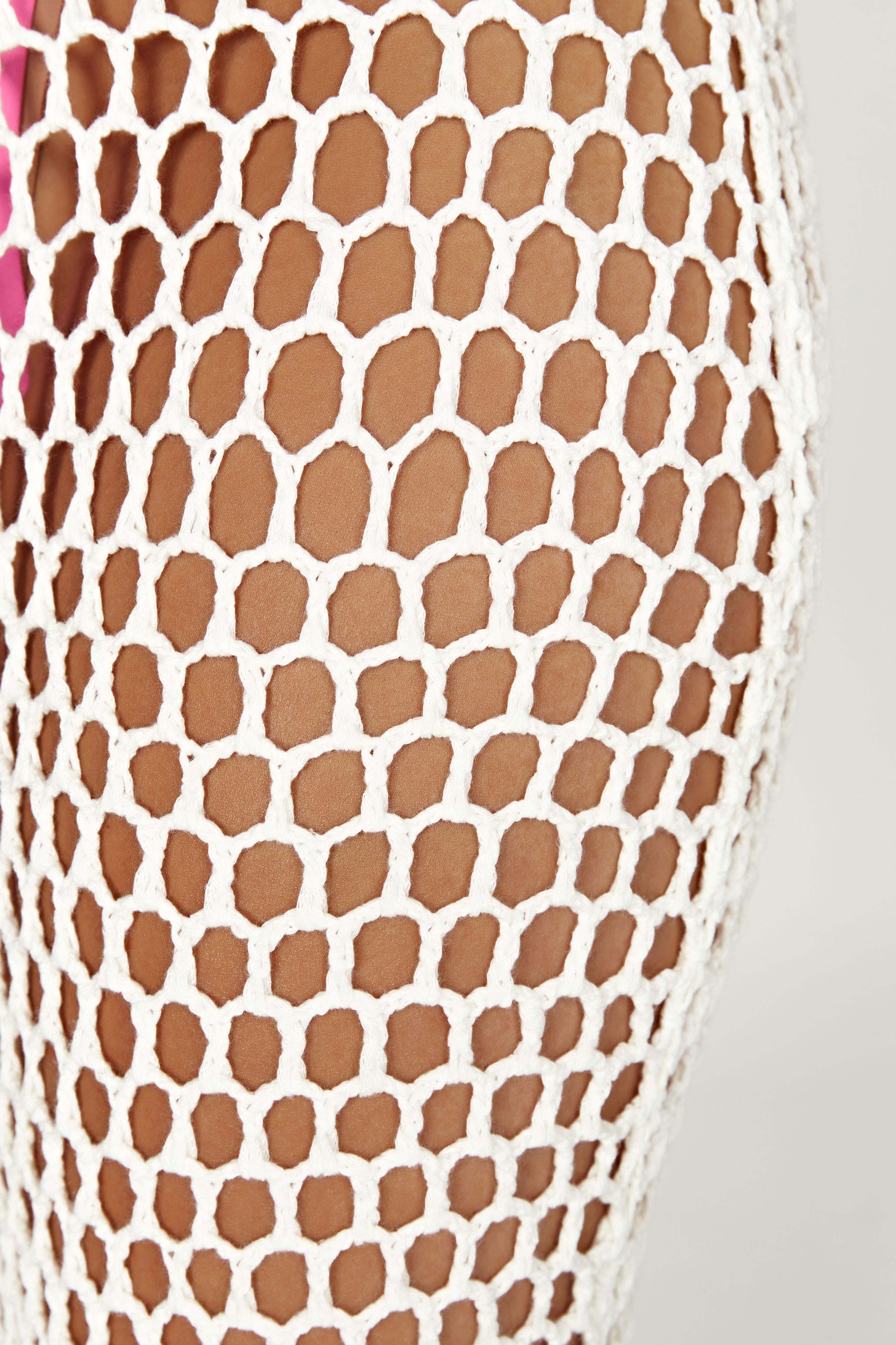 Bodhi Crochet Maxi Dress - White sold by Meshki product image thumbnail 12