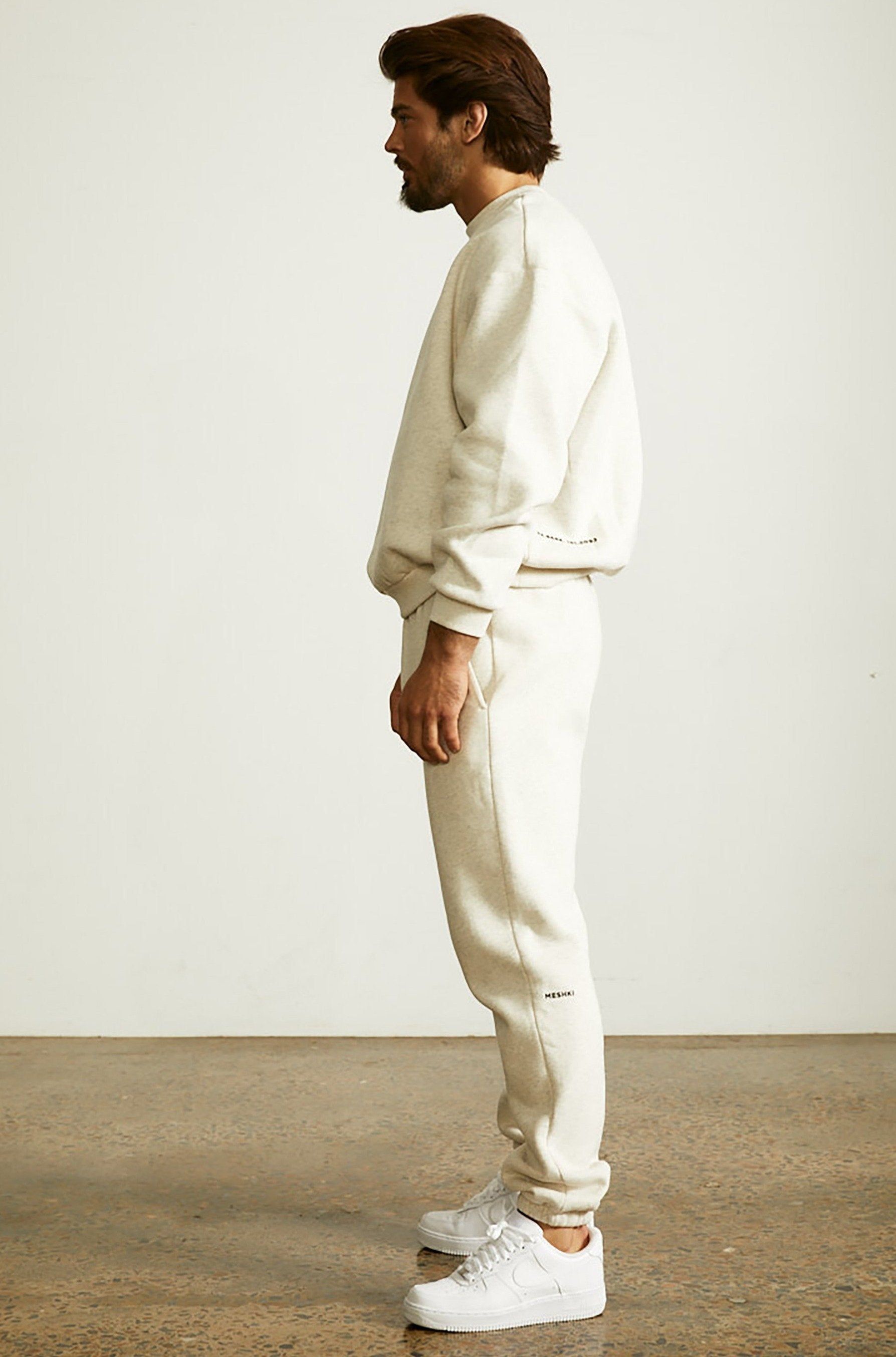 Charlie Unisex Cosy Jogger - Snow Marle sold by Meshki product image thumbnail 21