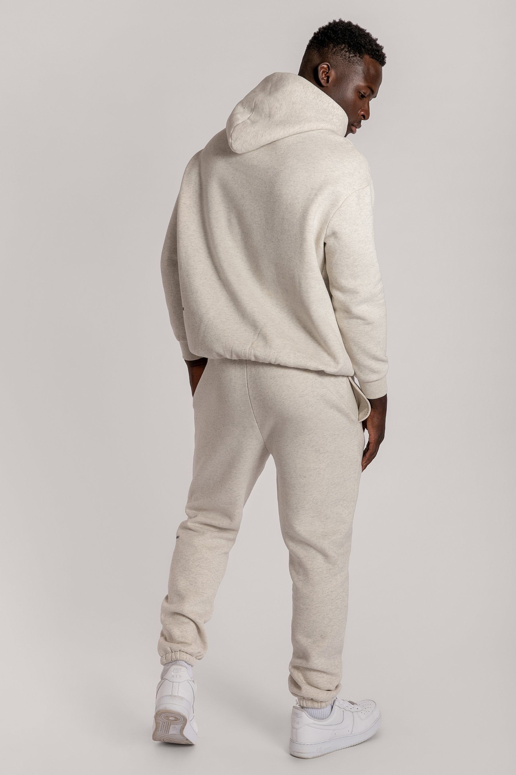 Charlie Unisex Cosy Jogger - Snow Marle sold by Meshki product image thumbnail 12