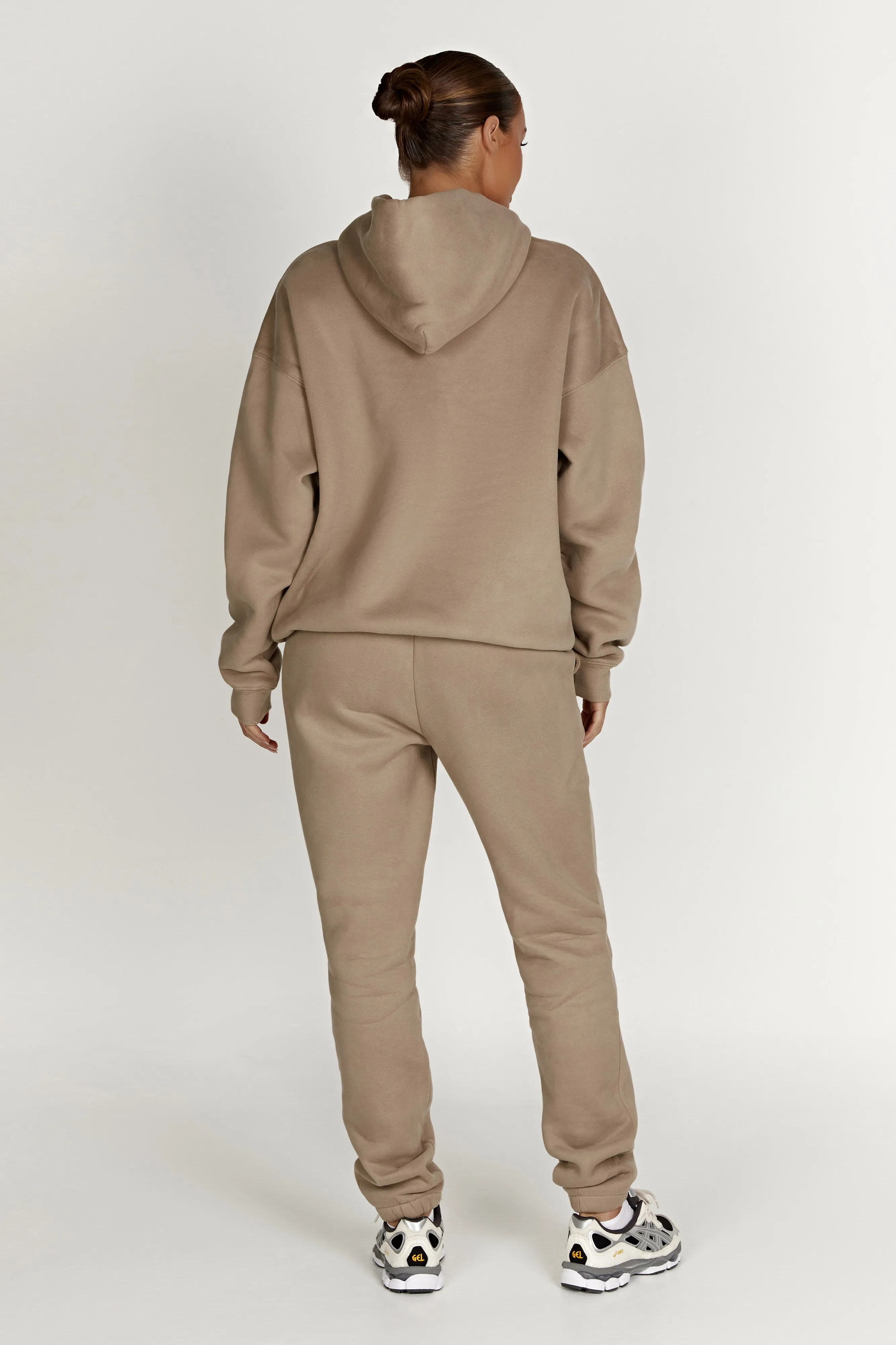 Bernie Oversized Unisex Hoodie - Cement sold by Meshki product image thumbnail 2