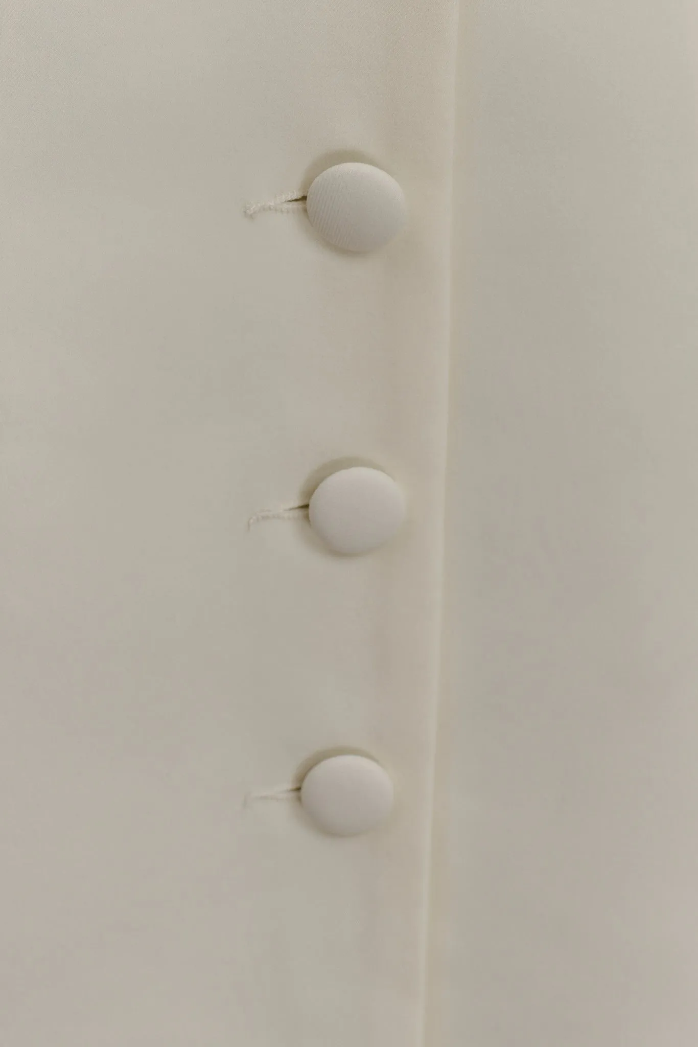 Jolie Boat Neck Suiting Mini Dress - Ivory sold by Meshki product image thumbnail 5