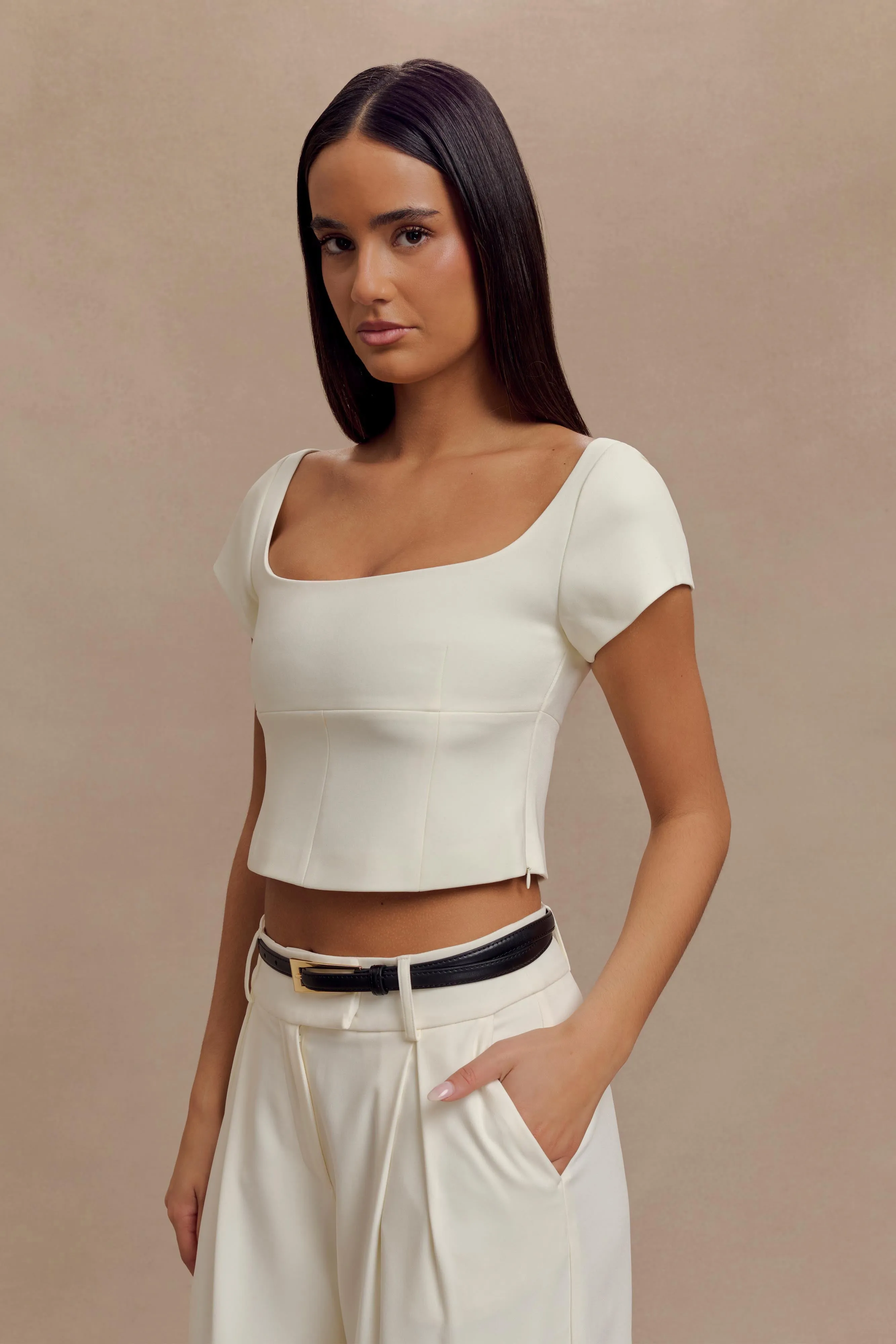 Adrian Belt With Buckle - Black sold by Meshki product image thumbnail 3