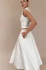 Jemima Cotton Midi Skirt - White sold by Meshki