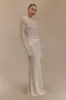 Robyn Sheer Lace Maxi Skirt - Ivory sold by Meshki