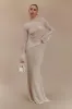 Robyn Sheer Lace Maxi Skirt - Ivory sold by Meshki