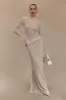 Robyn Sheer Lace Maxi Skirt - Ivory sold by Meshki