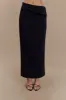 Astrid Suiting Midi Skirt - Black sold by Meshki