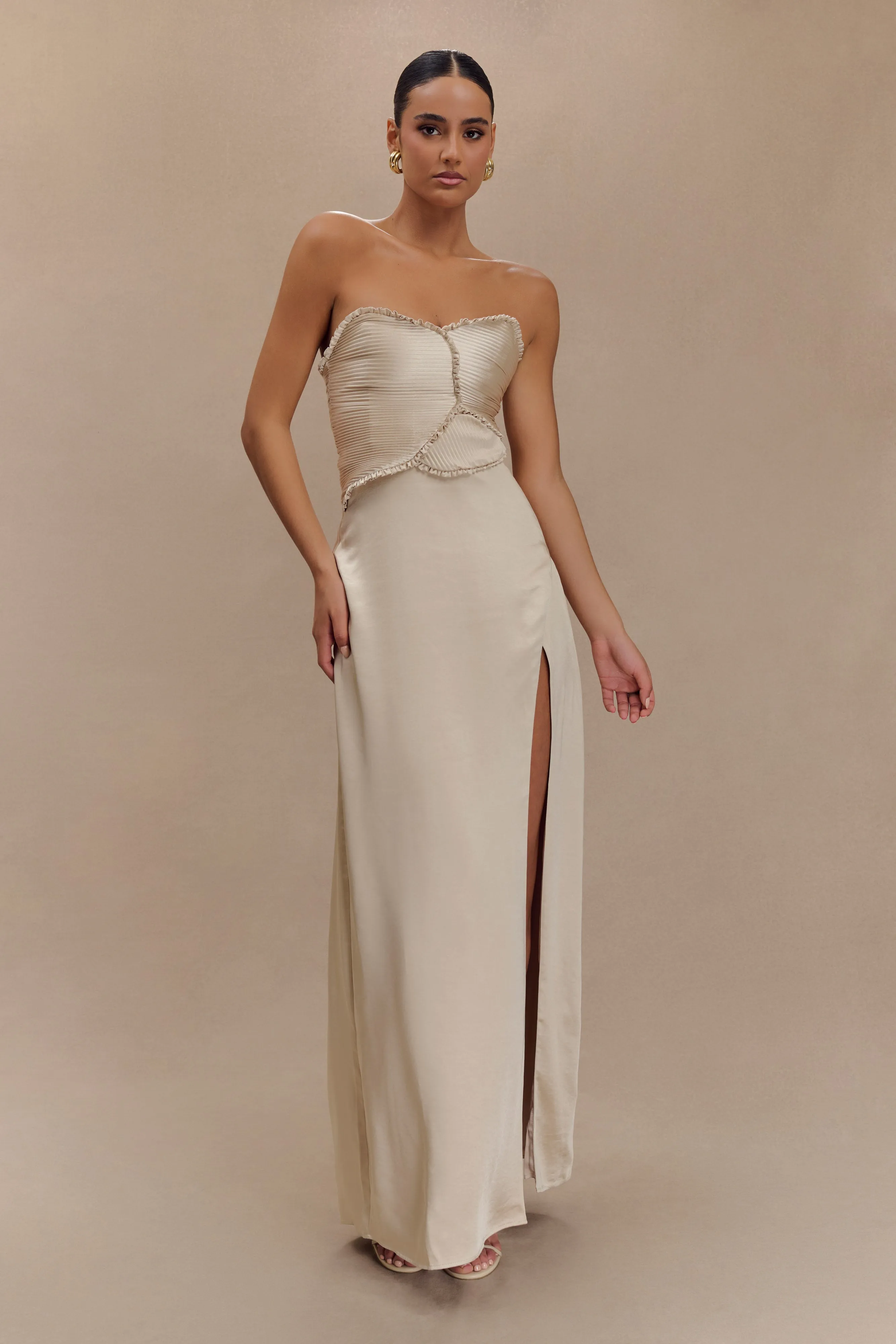 open lace back dress Lars Strapless Mini Dress | White | Womens
