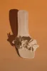 Melissa Floral Heels - Ivory sold by Meshki