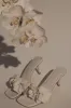 Melissa Floral Heels - Ivory sold by Meshki