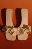 Melissa Floral Heels - Ivory sold by Meshki