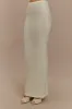 Elise Knit Maxi Skirt - Ivory Marle sold by Meshki