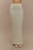 Elise Knit Maxi Skirt - Ivory Marle sold by Meshki
