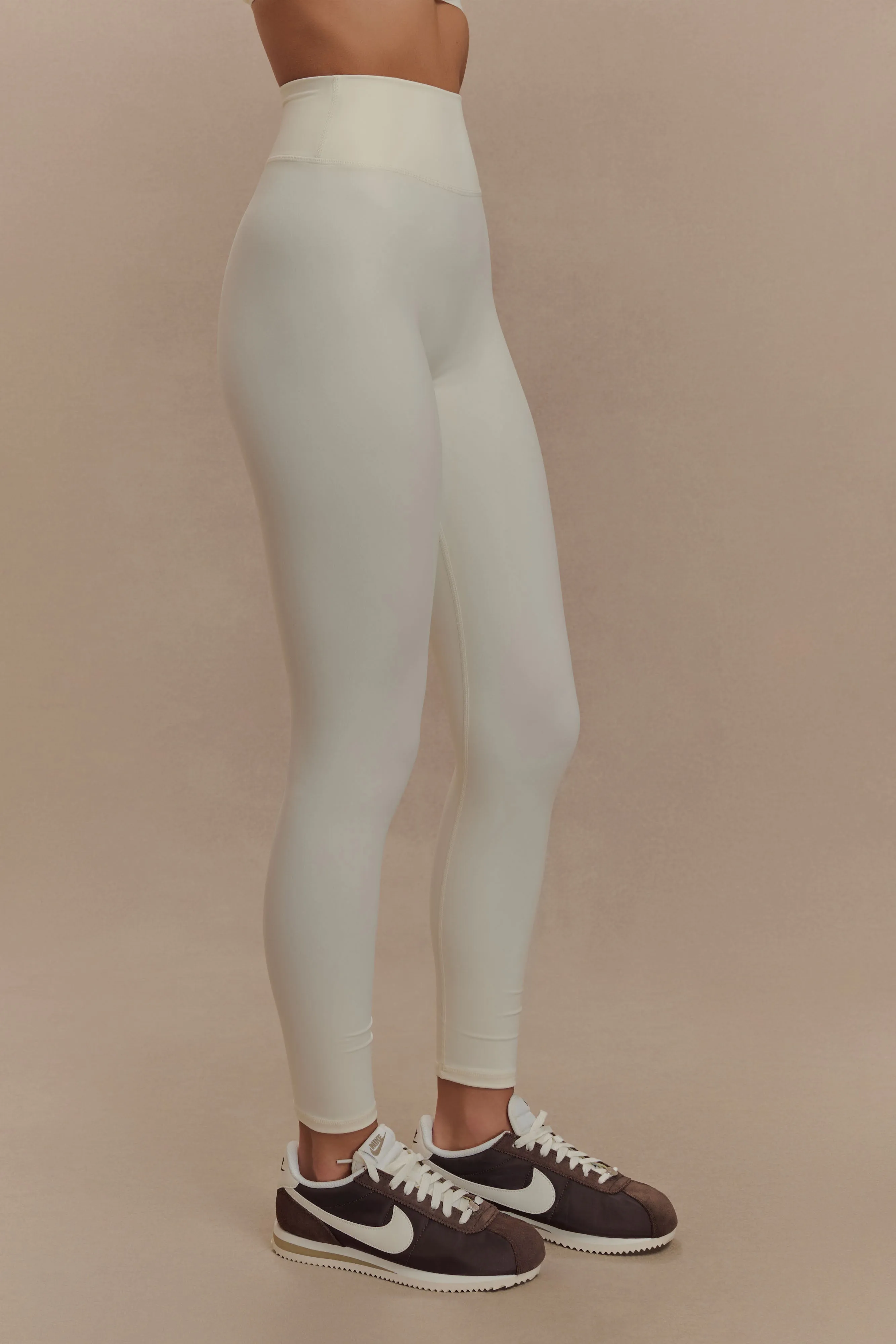 Callie Active Leggings - Ivory sold by Meshki product image thumbnail 2