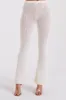 Irma Flared Boucle Pants - Cream sold by Meshki