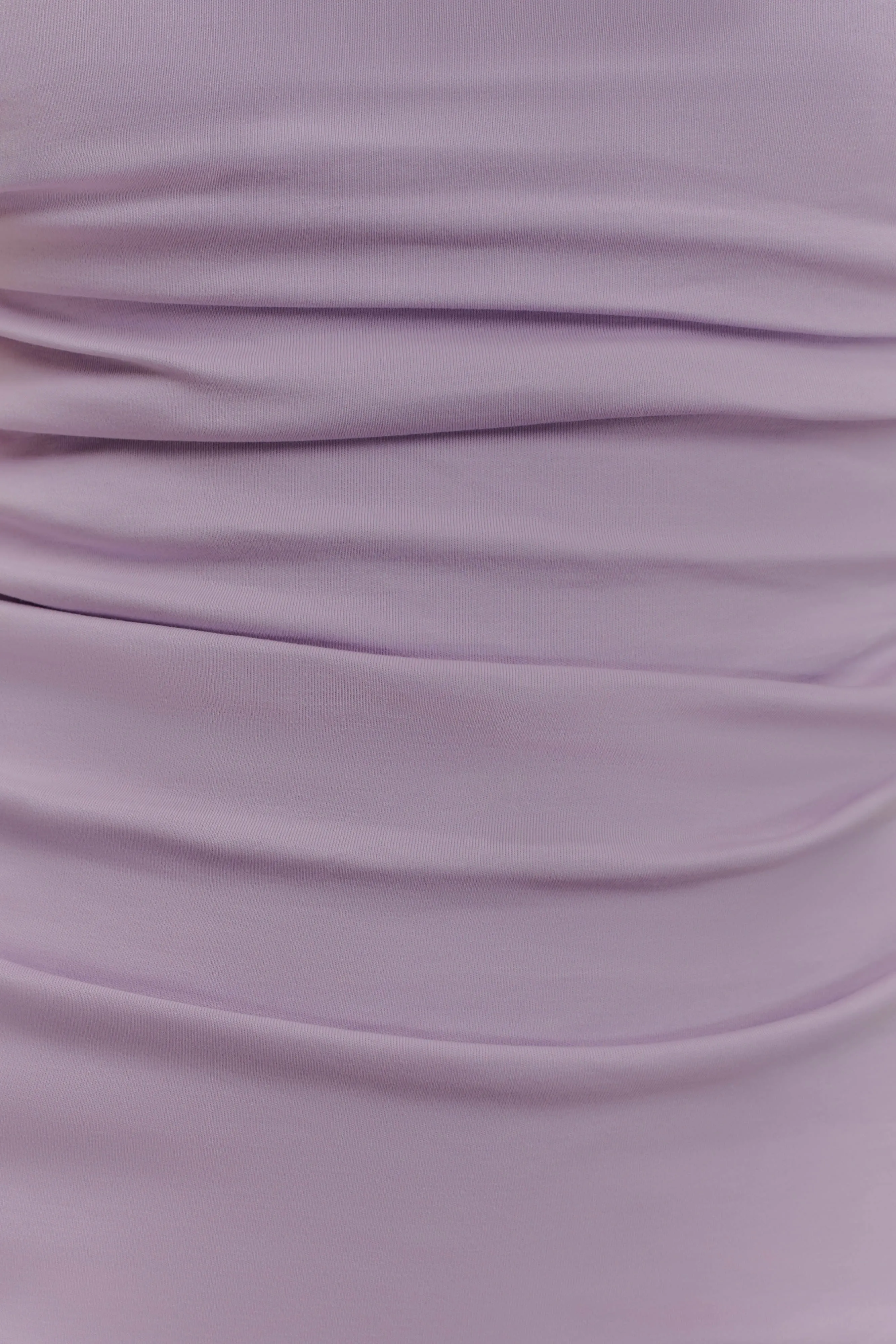 Elliot High Neck Sleeveless Maxi Dress - Lilac sold by Meshki product image thumbnail 5