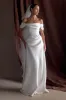 Asteria Draped Chiffon Veil - Ivory sold by Meshki