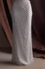 Zuri Embellished Maxi Skirt - Silver sold by Meshki