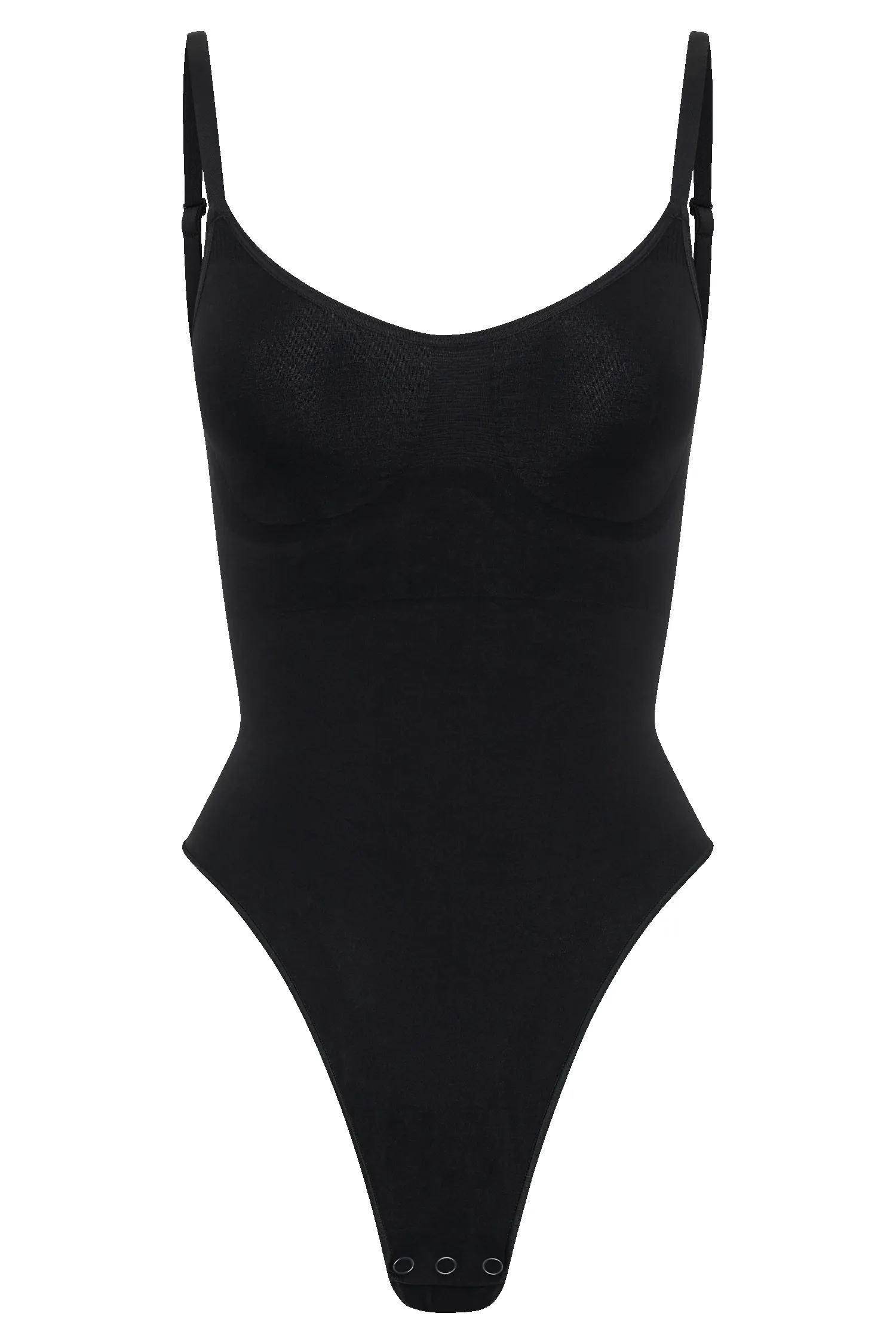 Alyssa Backless Shapewear Bodysuit - Black sold by Meshki