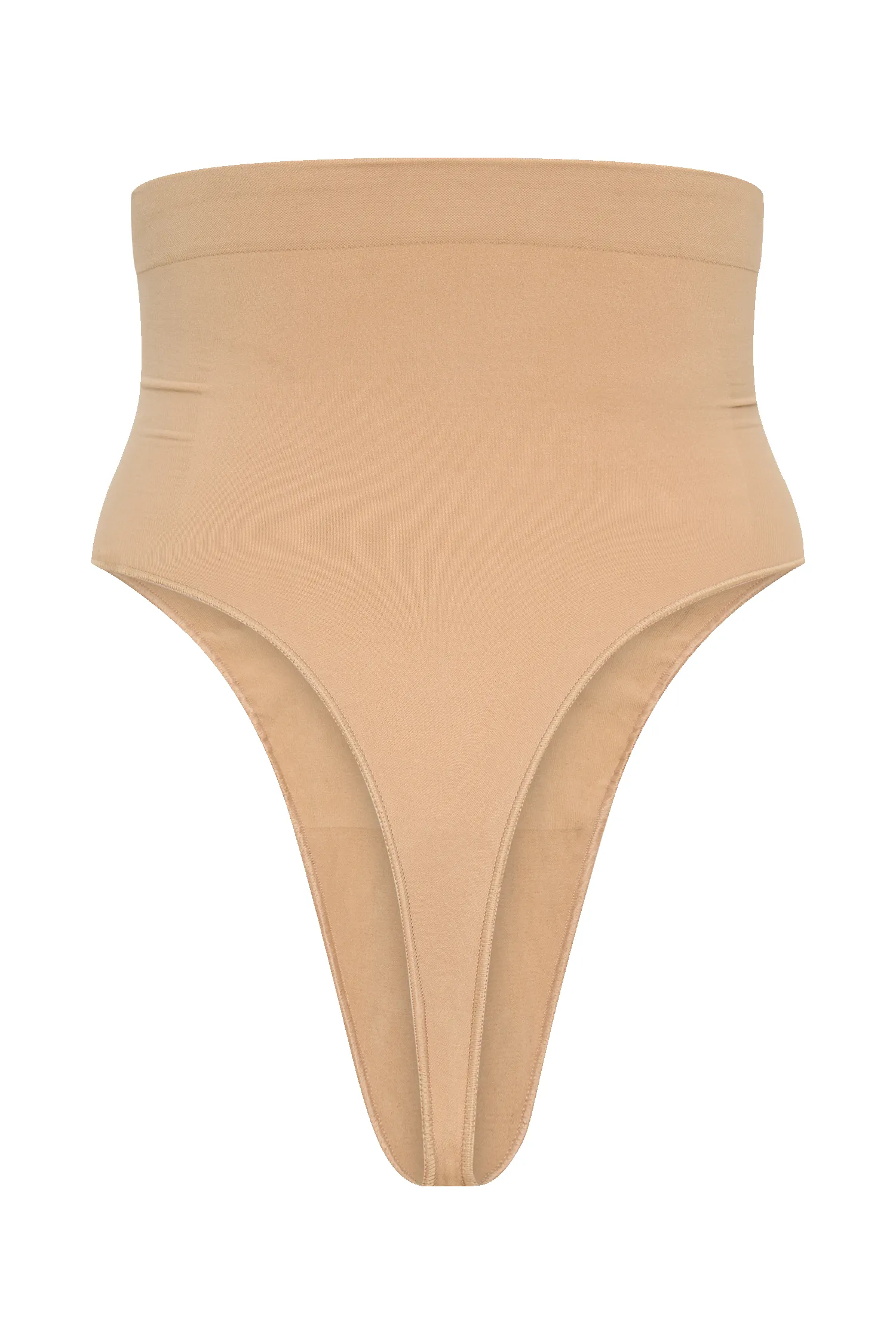 Saria High Waist Shapewear Briefs - Beige sold by Meshki product image thumbnail 2