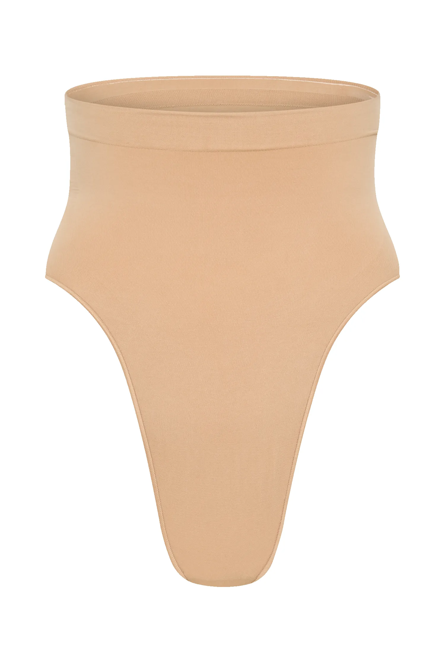 Saria High Waist Shapewear Briefs - Beige sold by Meshki