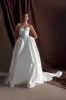 Delphine Satin Strapless Maxi Gown - White sold by Meshki