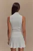 Indy Pointelle Knit Top - Ivory sold by Meshki