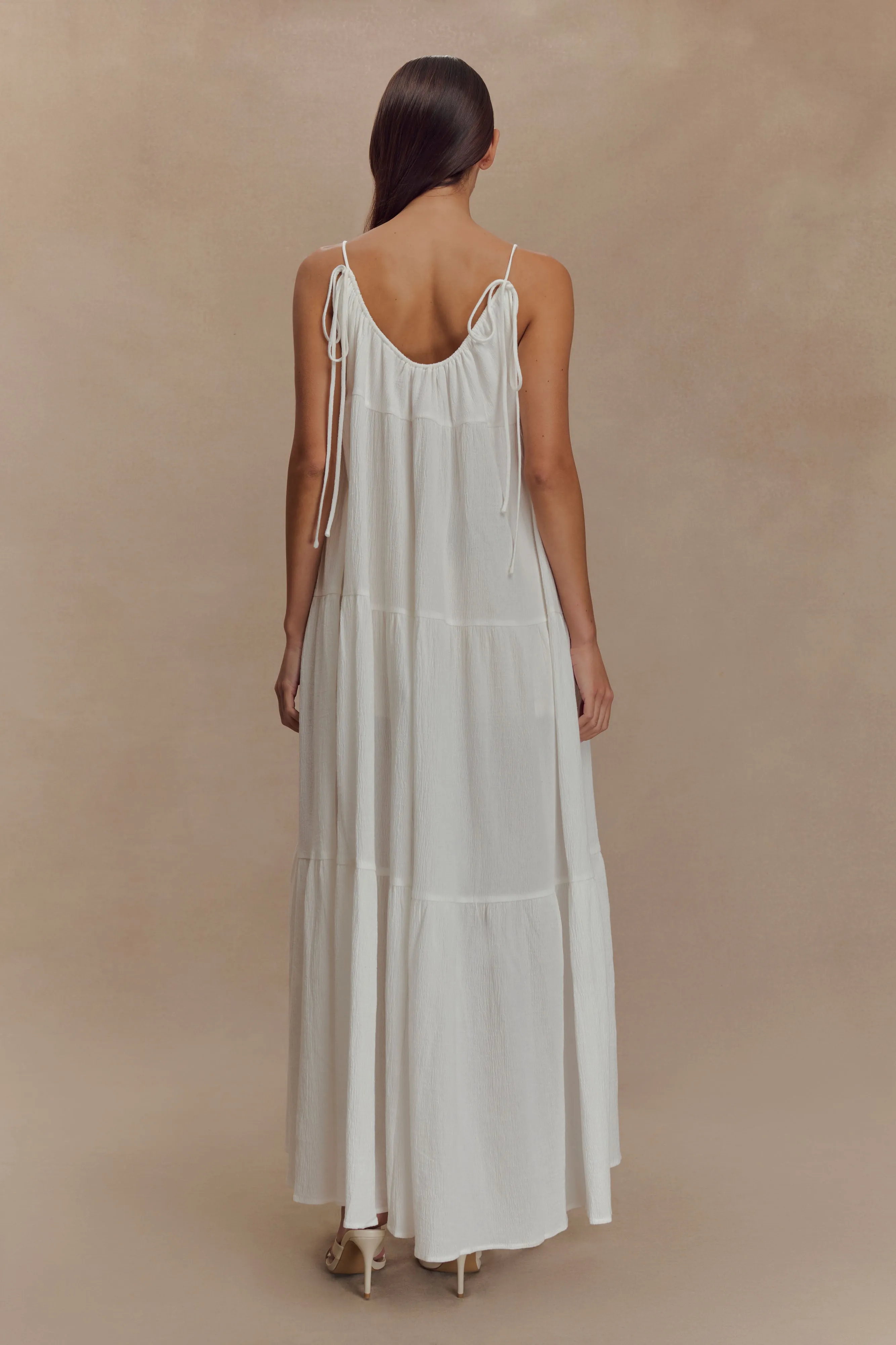 Lenny Front Tie Top - White sold by Meshki product image thumbnail 4