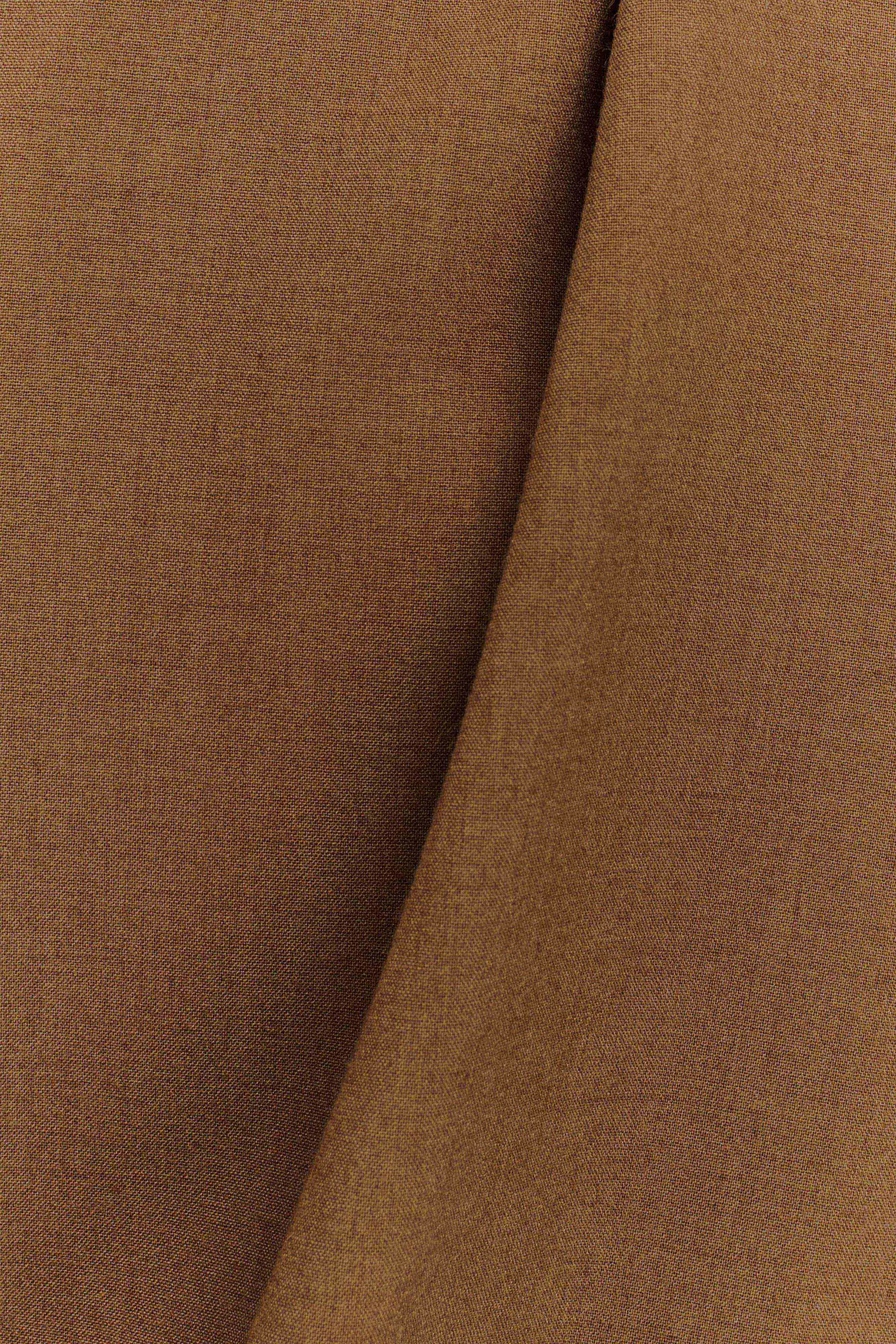 Gabriella Draped Mini Dress - Light Brown Marle sold by Meshki product image thumbnail 5