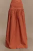 Autumn Maxi Skirt - Burnt Orange sold by Meshki