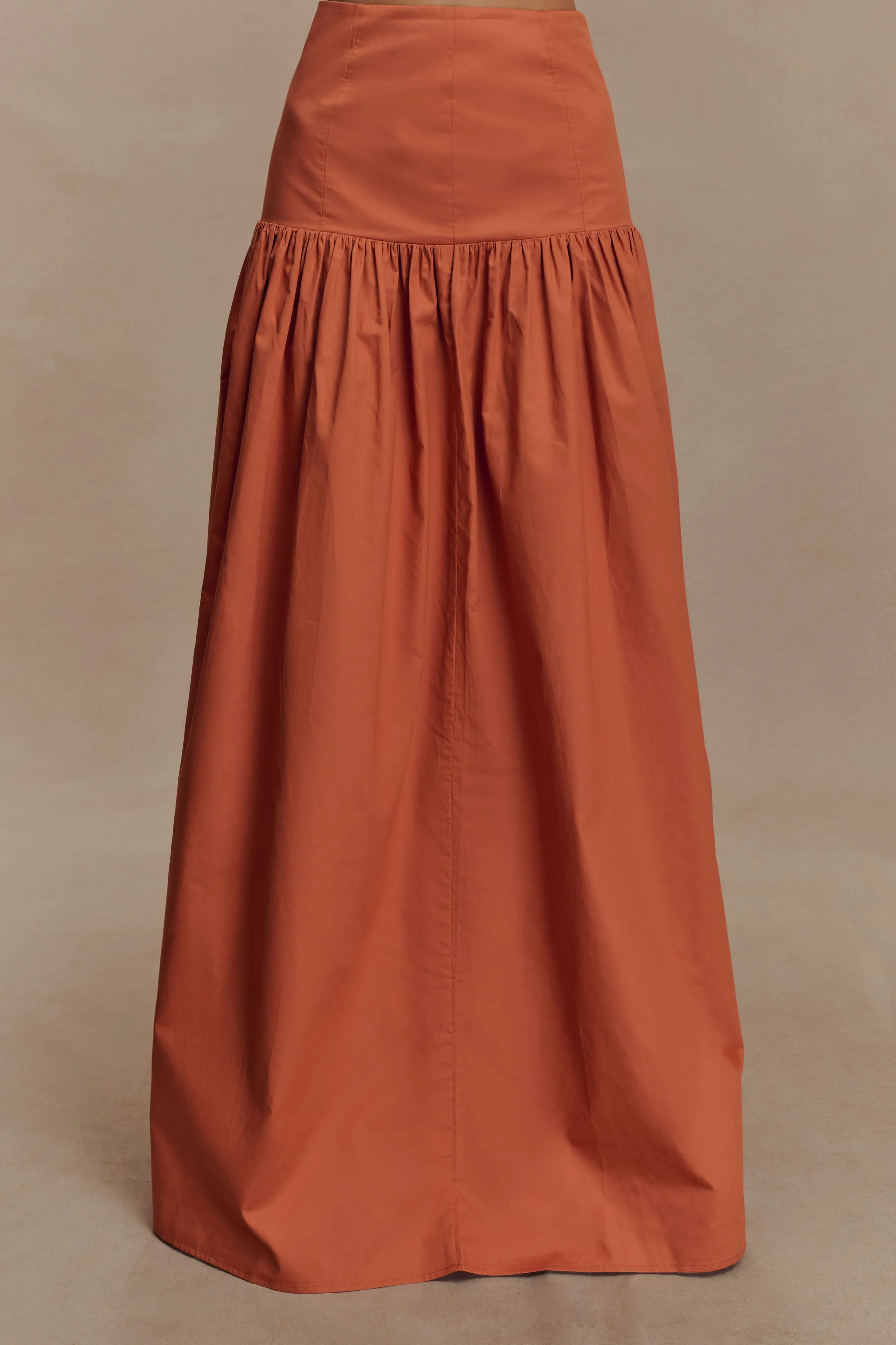 Autumn Maxi Skirt - Burnt Orange sold by Meshki product image thumbnail 4