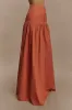 Autumn Maxi Skirt - Burnt Orange sold by Meshki