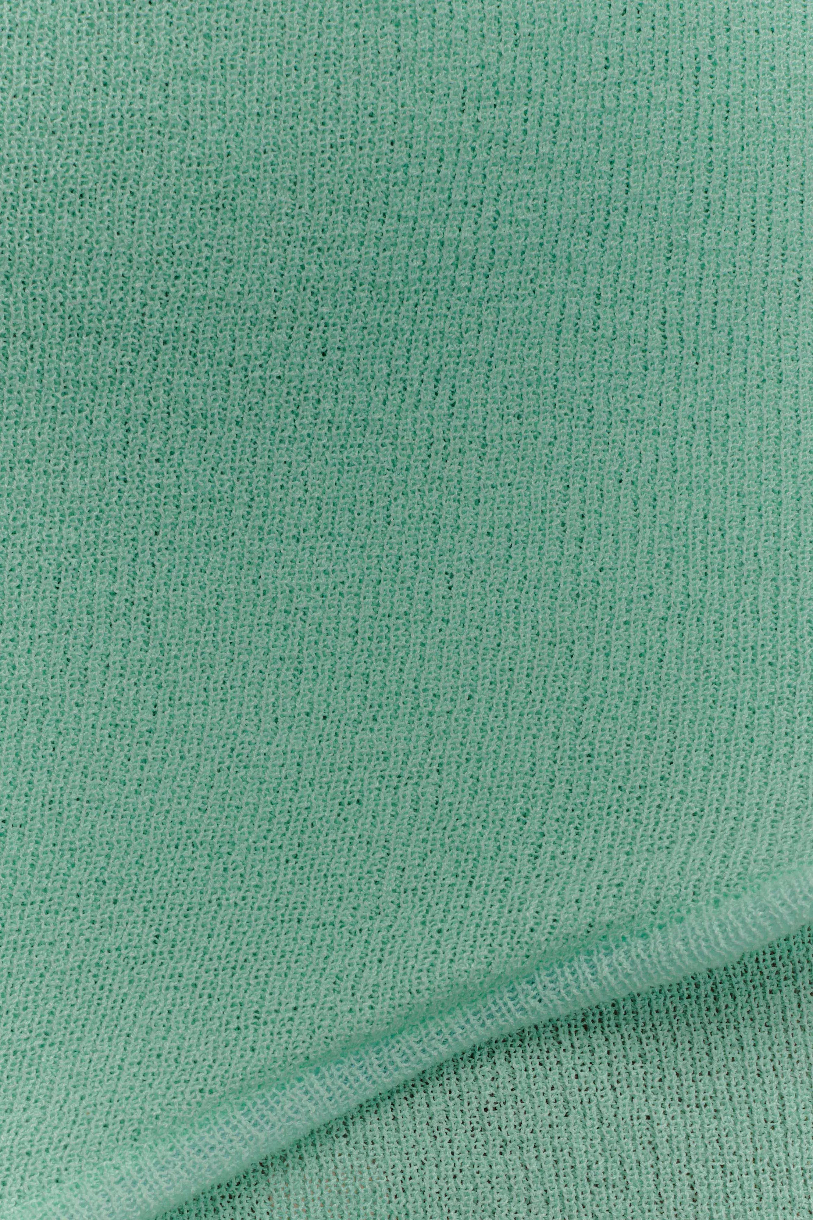 Caprice Halter Knit Mini Dress - Lagoon sold by Meshki product image thumbnail 5