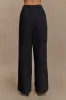 Campbell Cotton Wide Leg Pants - Black sold by Meshki