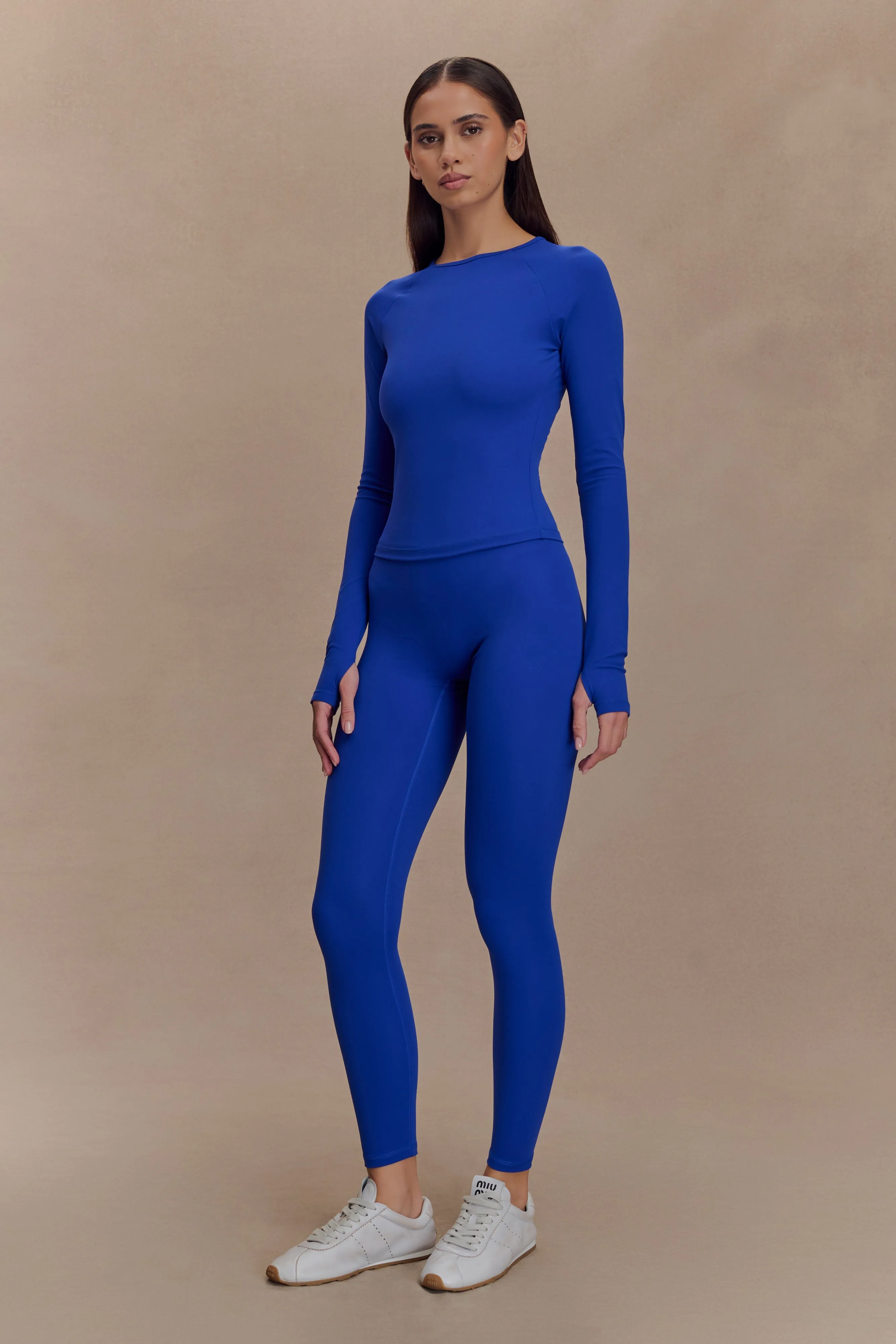 Callie Active Leggings - Cobalt sold by Meshki product image thumbnail 4