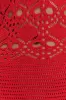 Solstice Off Shoulder Crochet Knit Maxi Dress - Blood Orange sold by Meshki