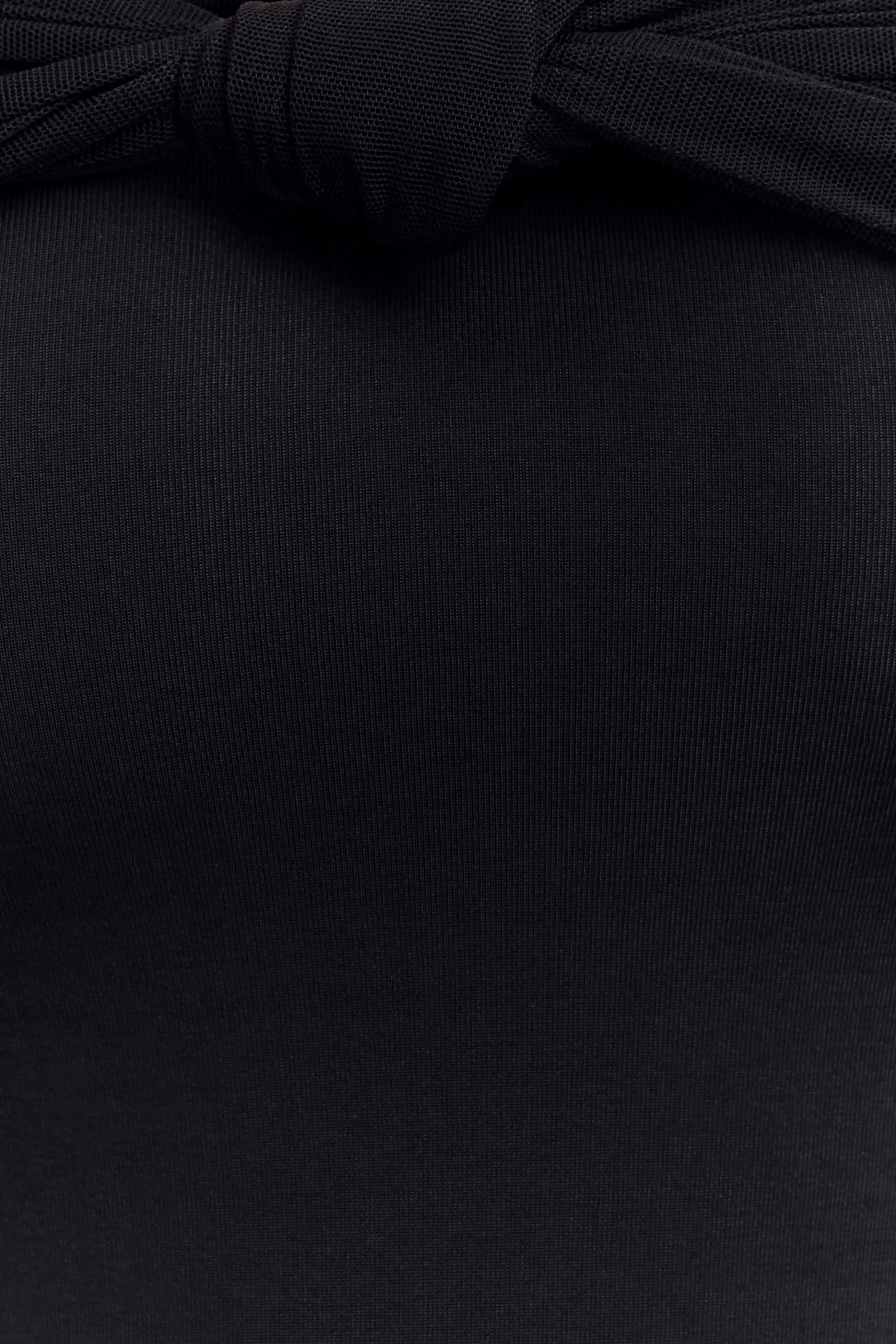 Bernadina Mesh And Slinky Halter Maxi Dress - Black sold by Meshki product image thumbnail 5