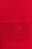 Madeline Scallop Knit Midi Skirt - Red sold by Meshki