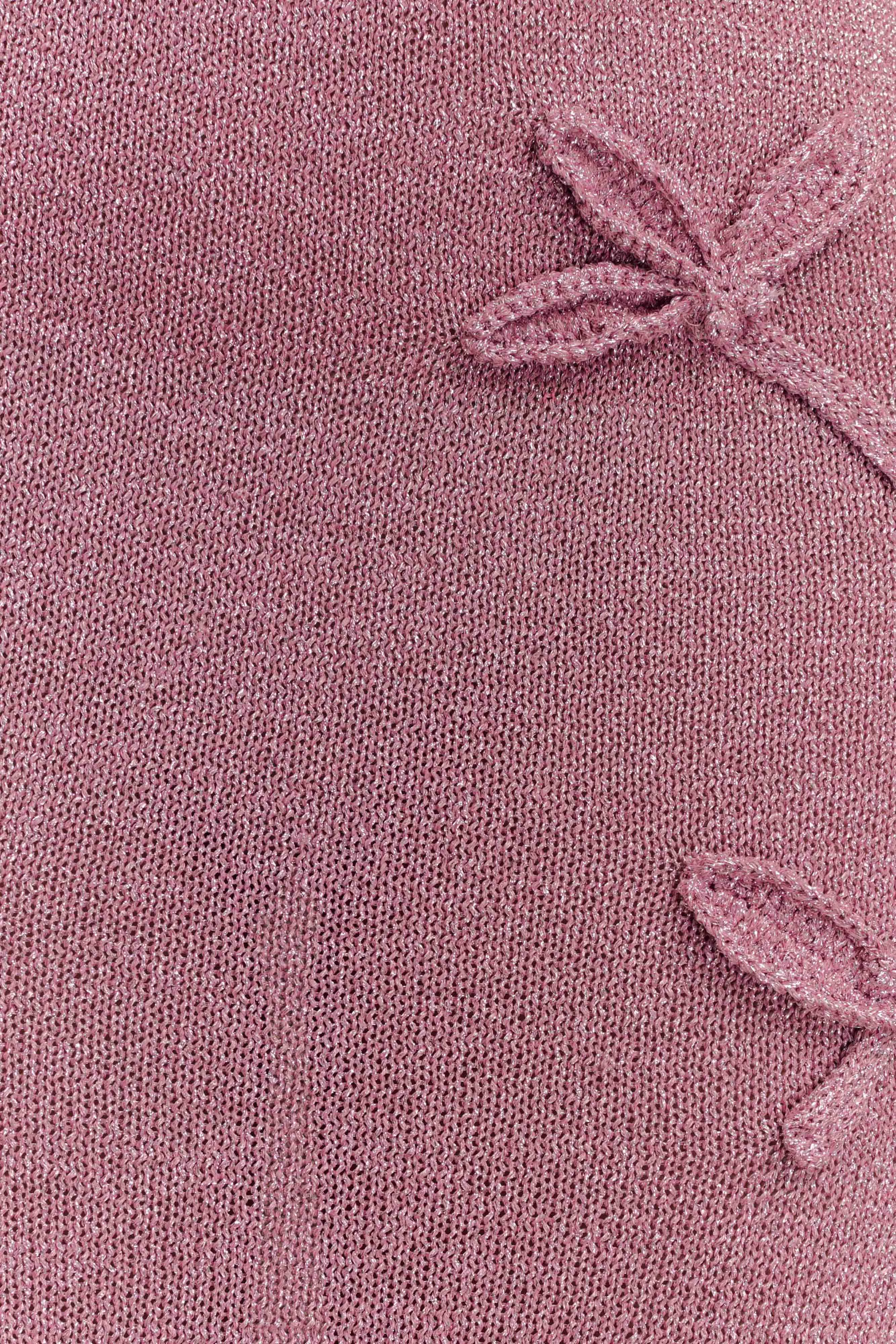 Celestino Floral Metallic Knit Maxi Dress - Pink sold by Meshki product image thumbnail 5