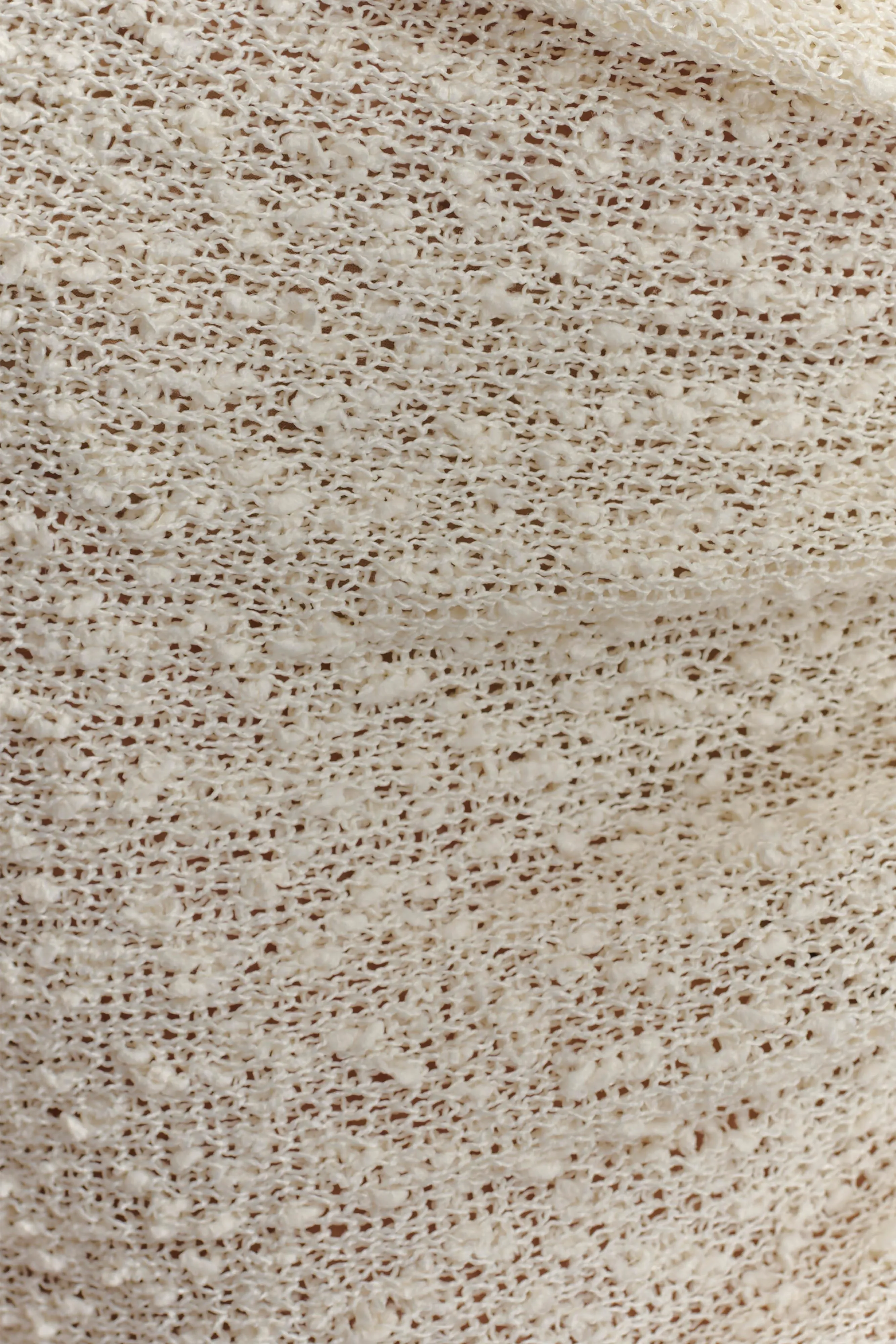 Sammy Boucle Knit Cover Up - Ivory sold by Meshki product image thumbnail 5