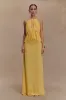 Katalina Chiffon Maxi Skirt - Butterscotch sold by Meshki