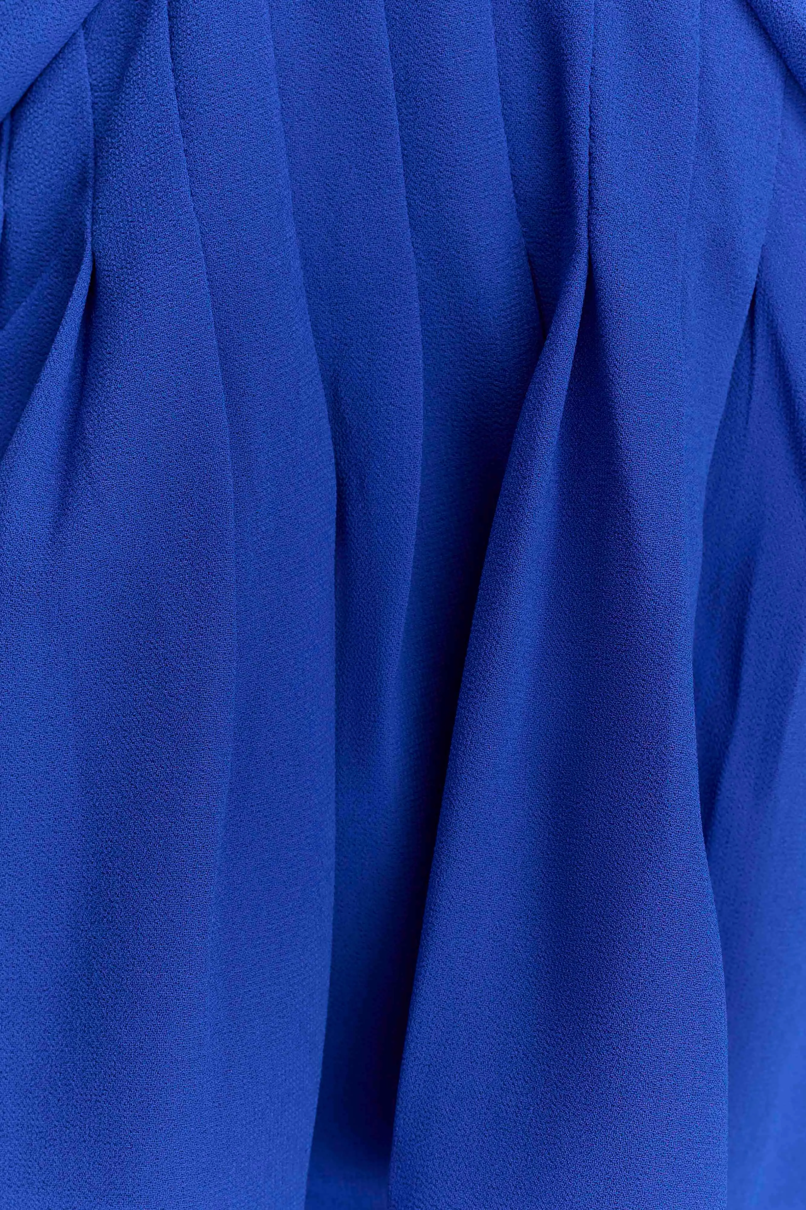 Korra Chiffon Halter Top - Cobalt Blue sold by Meshki product image thumbnail 5