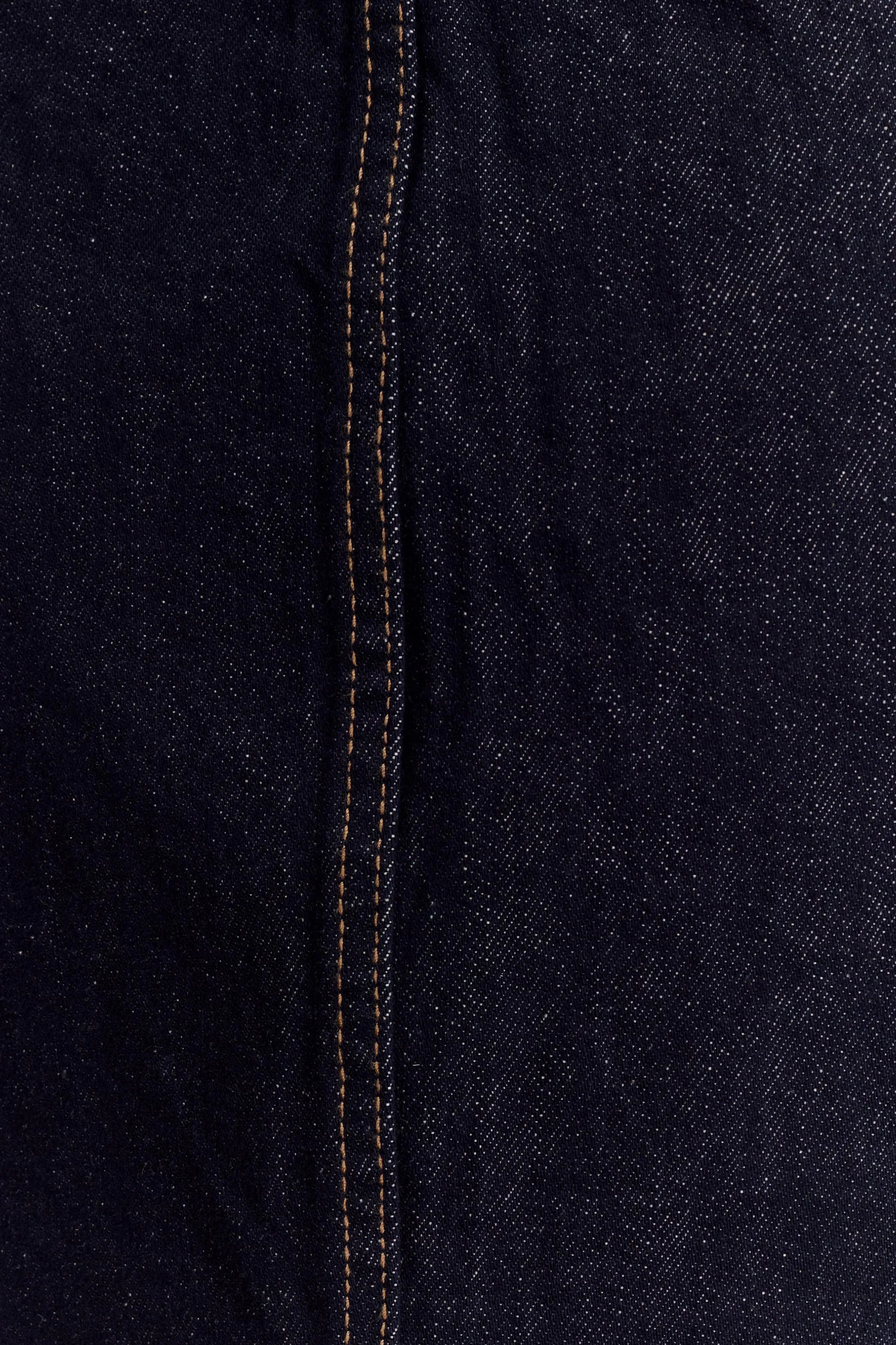 Julienne Denim Mini Skirt - Washed Indigo Blue sold by Meshki product image thumbnail 5
