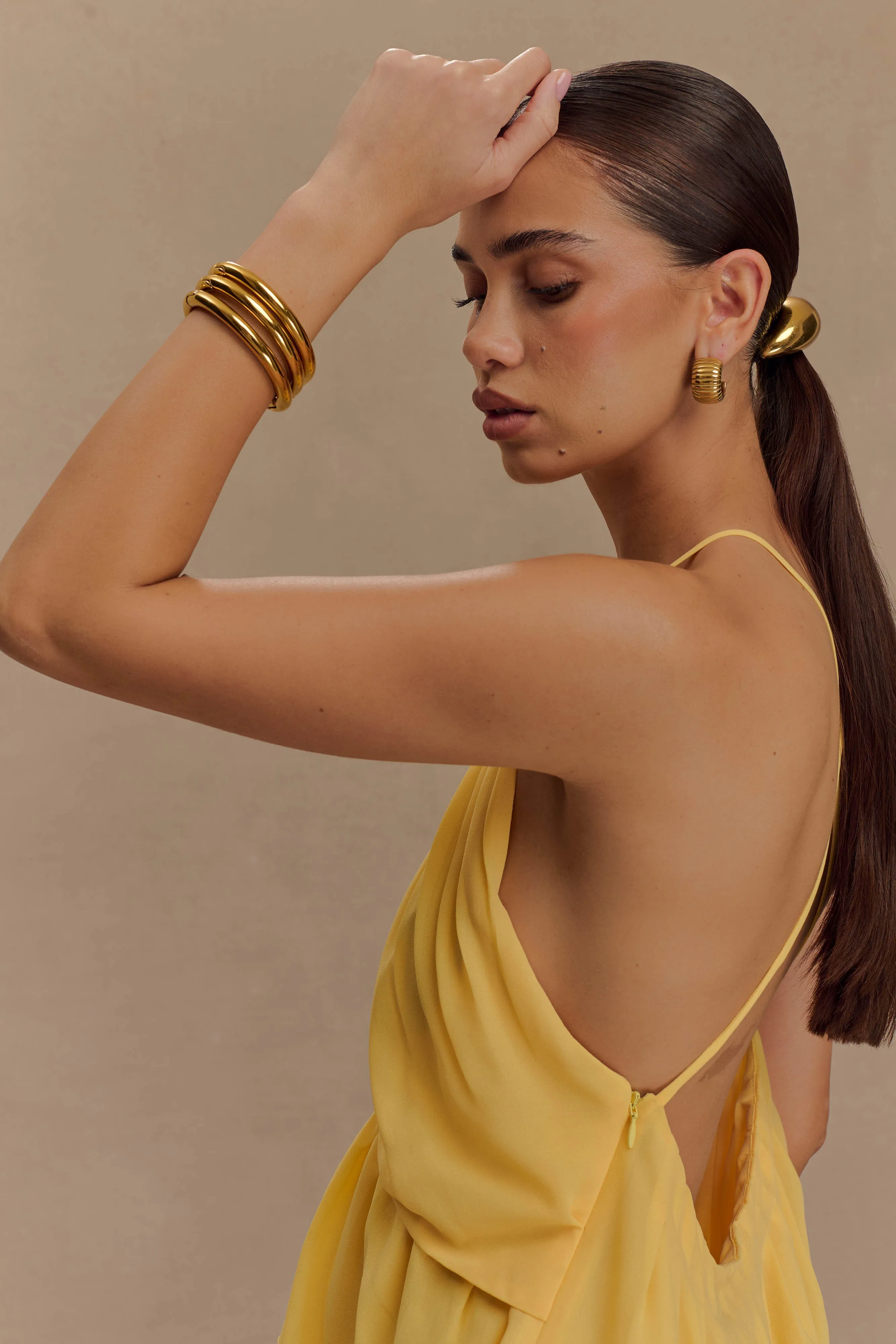 Leilani Bangle Set - Gold sold by Meshki