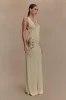 Ellington Knit Maxi Dress With Sequin - Ivory sold by Meshki