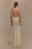Ellington Knit Maxi Dress With Sequin - Ivory sold by Meshki