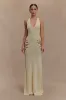 Ellington Knit Maxi Dress With Sequin - Ivory sold by Meshki