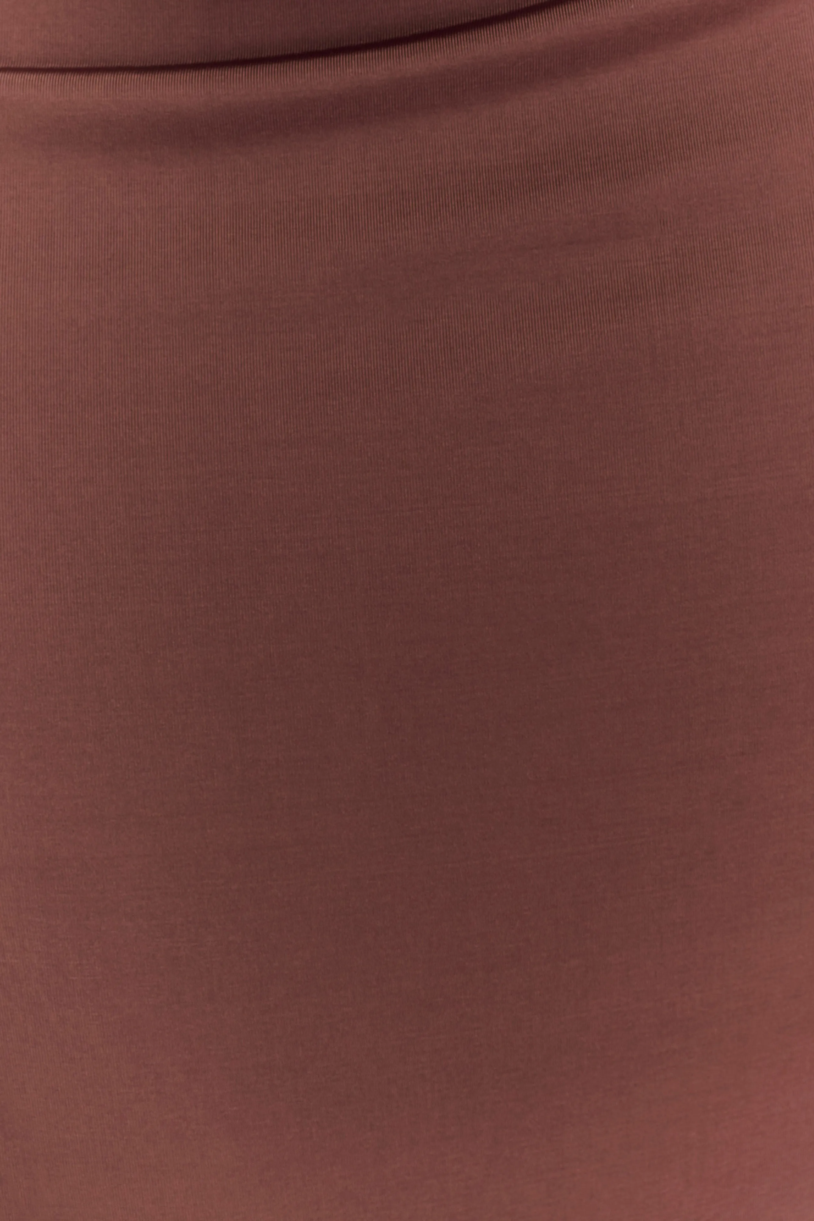 Madison Strapless Slinky Maxi Dress - Chocolate sold by Meshki product image thumbnail 5