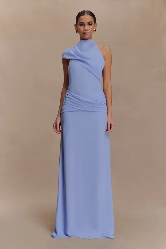 Analia Chiffon Maxi Dress - Lilac sold by Meshki