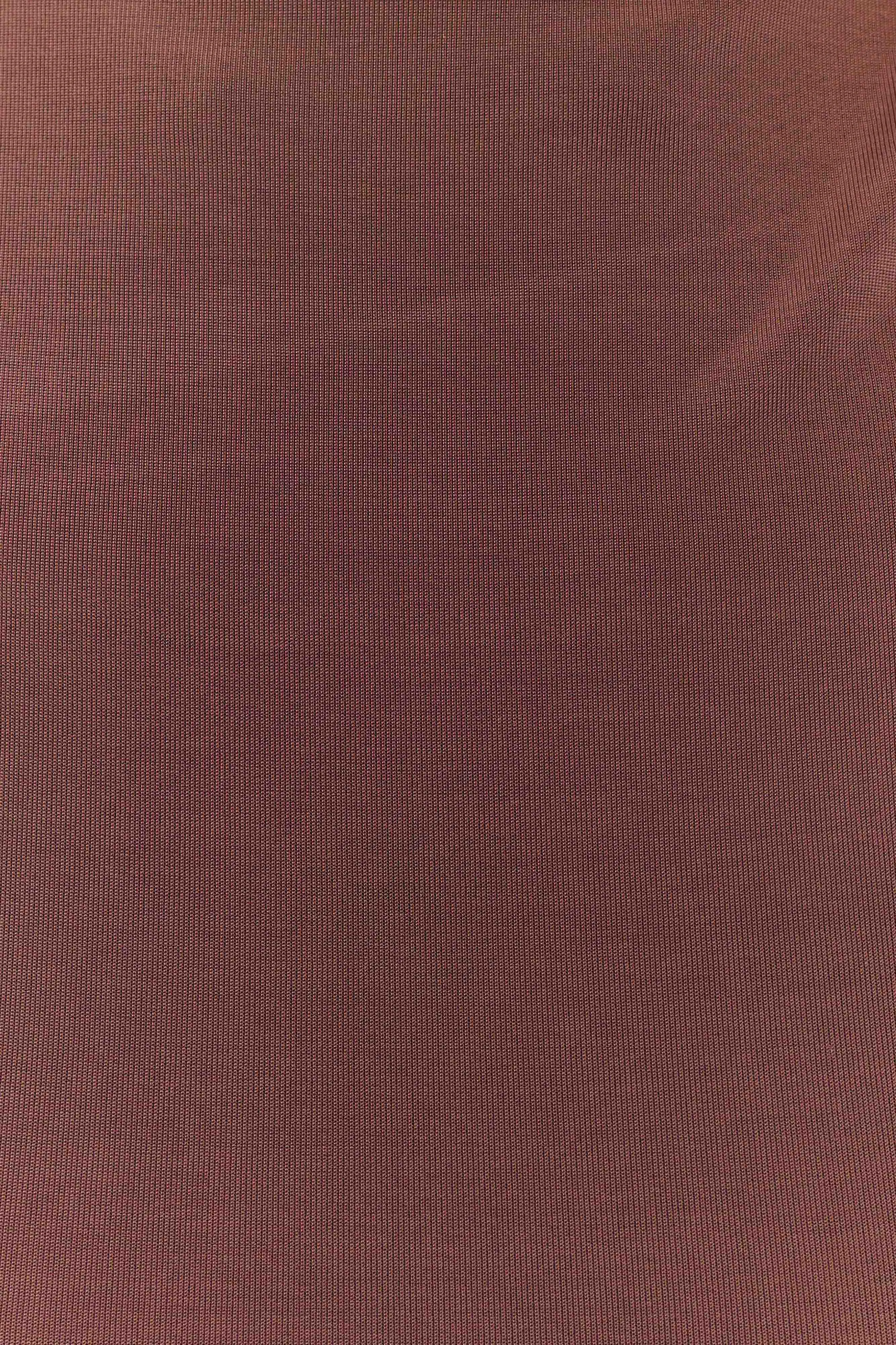 Elsie Shoulder Pad Bodysuit - Chocolate sold by Meshki product image thumbnail 5